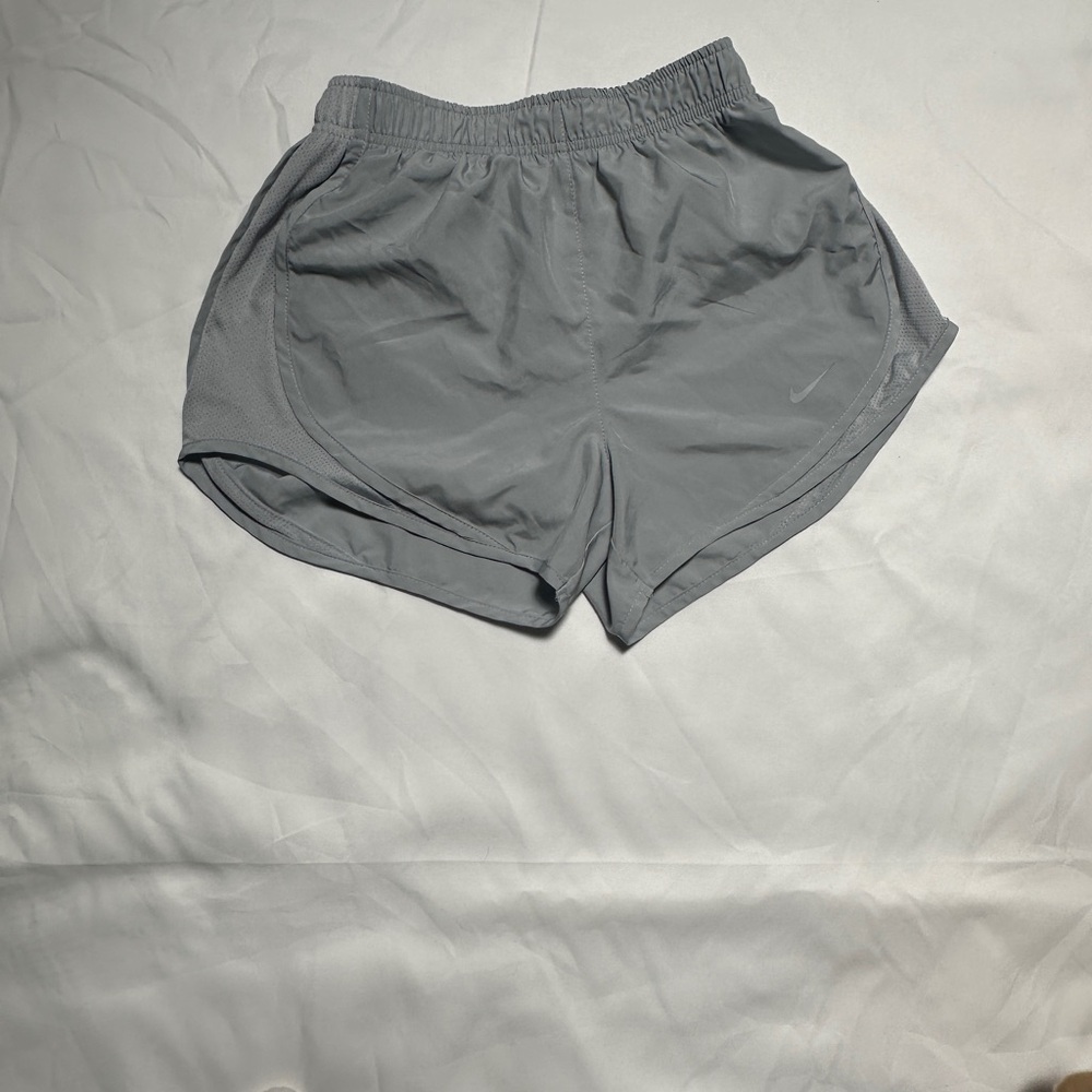 Nike Women's Light Gray Athletic Shorts